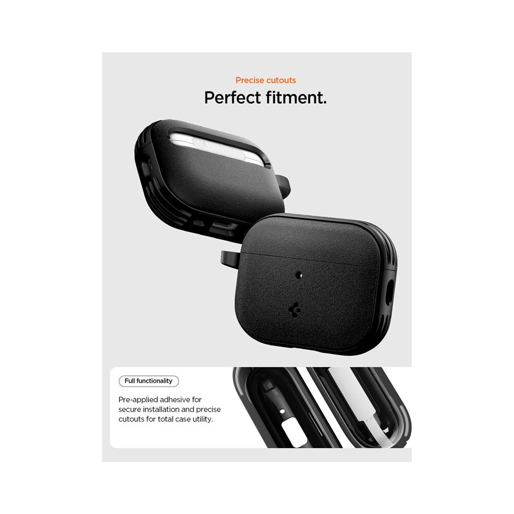 Spigen-Vault-pouzdro-AirPods-Pro-3-matne-cerne