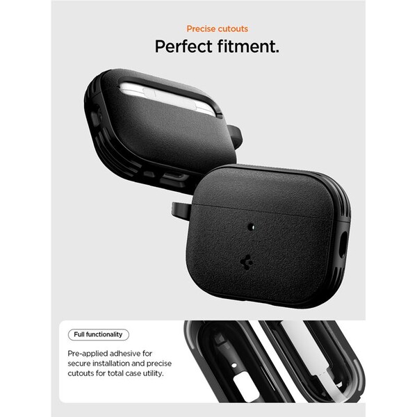 Spigen-Vault-pouzdro-AirPods-Pro-3-matne-cerne