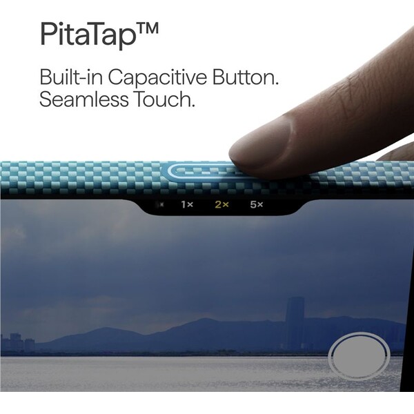 Pitaka-Ultra-Slim-Case-MagSafe-kryt-iPhone-17-Pro-Lucid-Blue