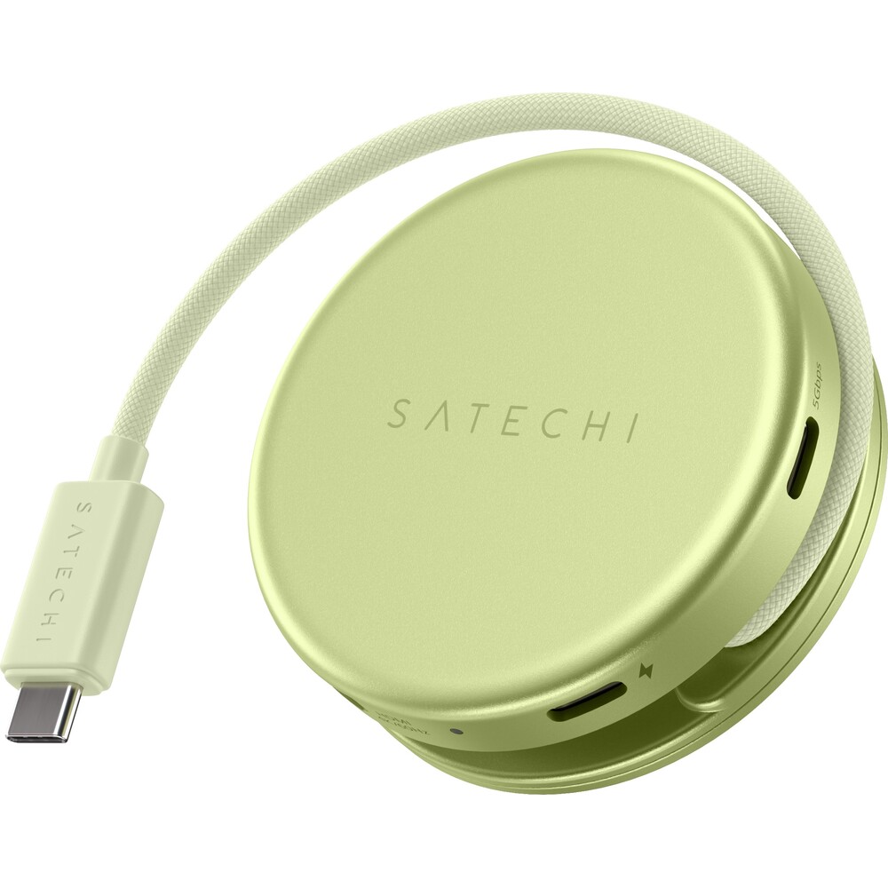 Satechi-OntheGo-5-in-1-Multiport-Adapter-MacBook-Neo-citrusove-zluty