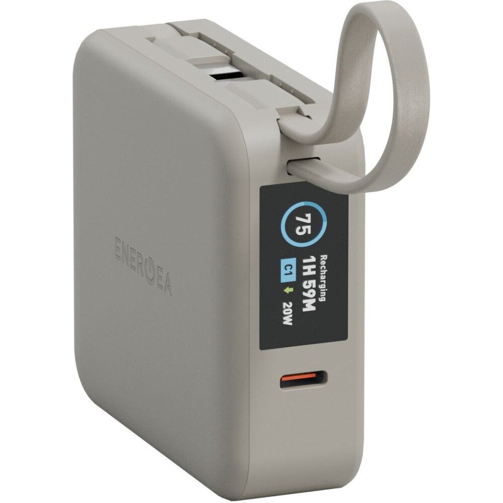 ENERGEA-MagPac-Mini-Plus-MagSafe-powerbanka-s-kabelem-10000mAh-bezova