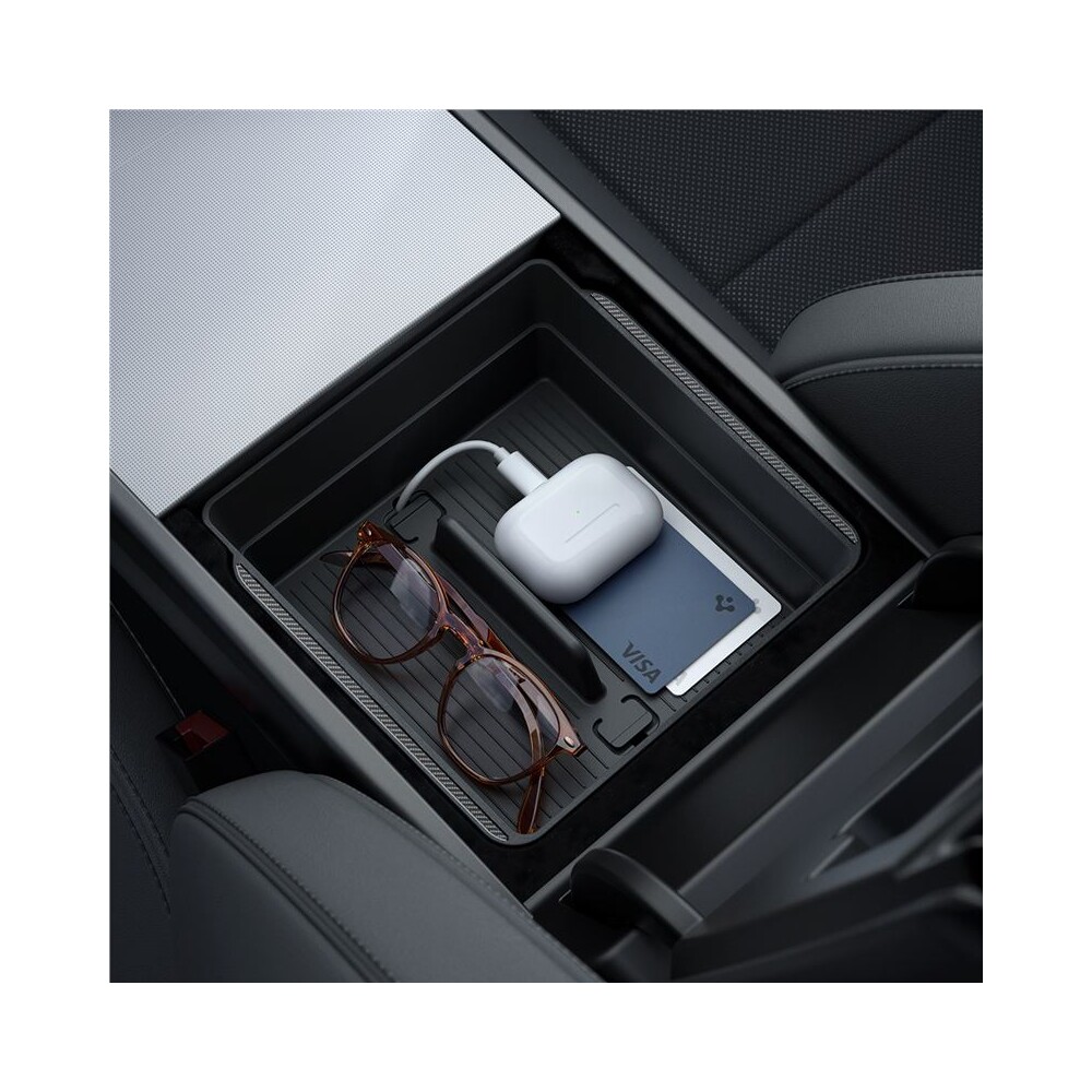 Spigen-Armrest-Console-organizer-Tesla-Model-3-2024-cerny
