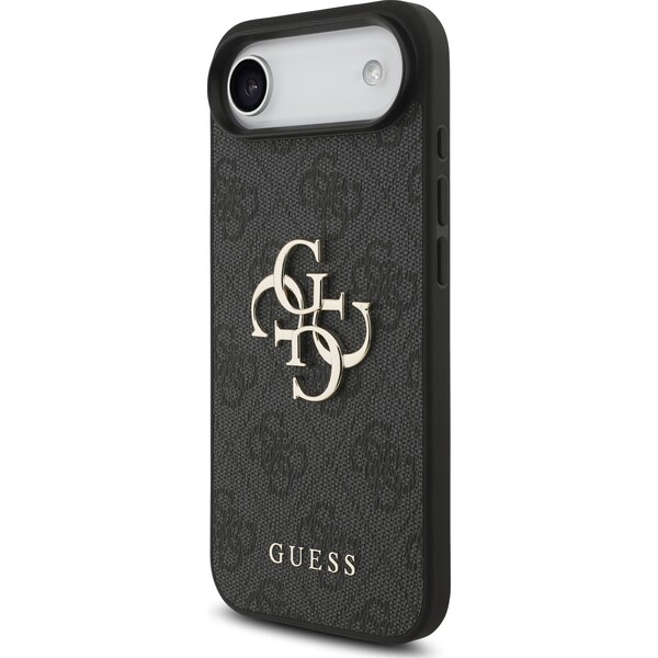 Guess-PU-4G-Metal-Logo-Strap-kryt-iPhone-Air-cerny