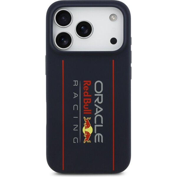 Oracle-Red-Bull-Silicone-Vertical-Logo-MagSafe-kryt-iPhone-17-Pro-modry