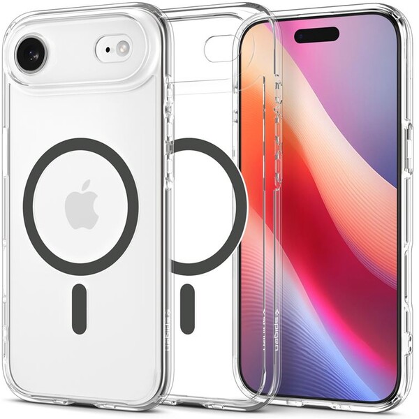 Spigen-Ultra-Hybrid-MagSafe-kryt-iPhone-Air-clear-graphite