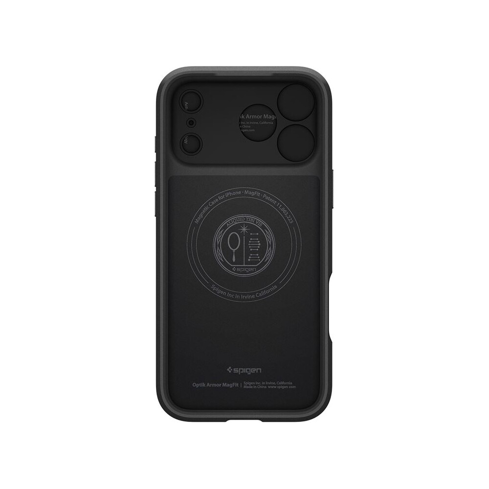 Spigen-Optik-Armor-MagSafe-kryt-iPhone-17-Pro-Max-black