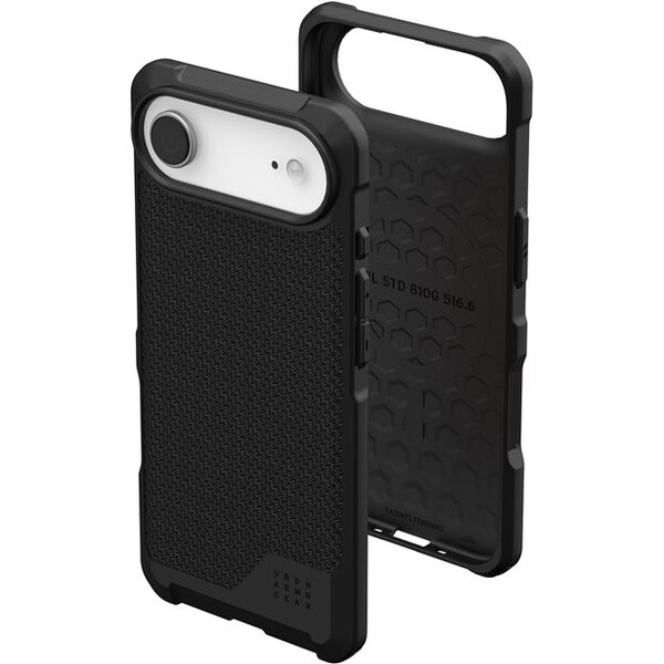 UAG-Metropolis-LT-Magsafe-Kevlar-kryt-iPhone-Air-cerny