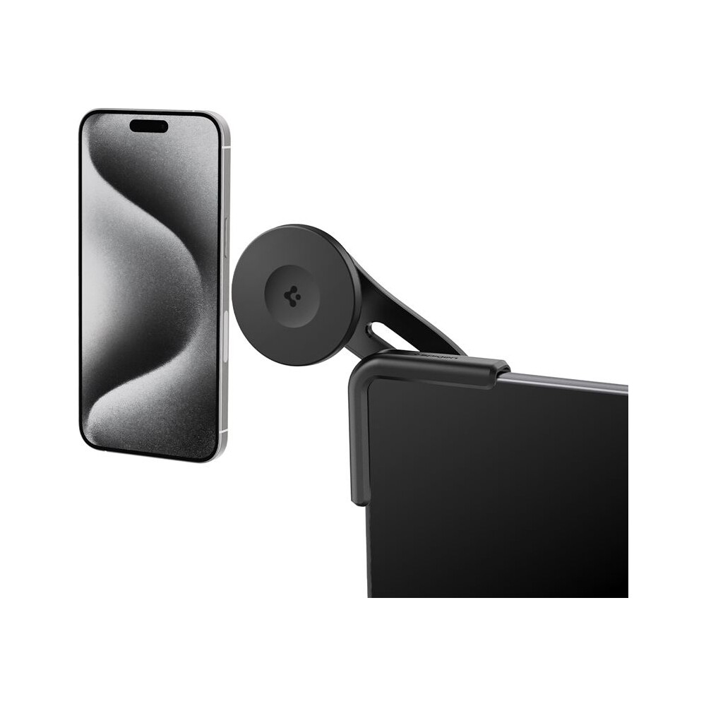 Spigen-Tesla-TapLock-MagSafe-Car-Mount-Holder-drzak-na-obrazovku-cerny