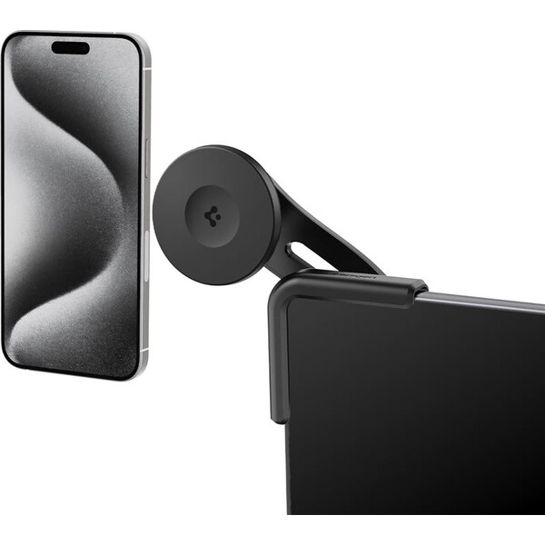 Spigen-Tesla-TapLock-MagSafe-Car-Mount-Holder-drzak-na-obrazovku-cerny