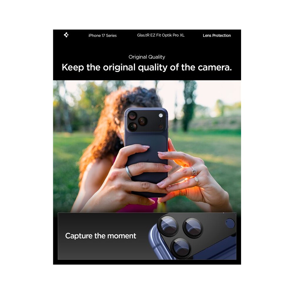Spigen-Glass-tR-EZ-Fit-Optik-Pro-XL-sklo-na-fotoaparat-iPhone-17-Pro-Max-cerne