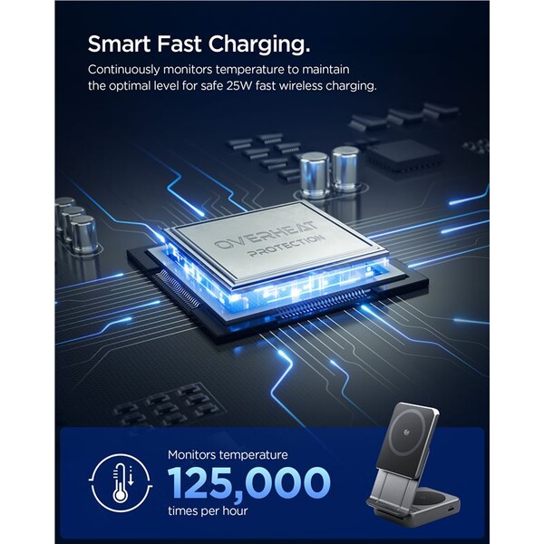 Spigen-Essential-MagSafe-2in1-C-Qi2-MagSafe-nabijecka-25W-cerna