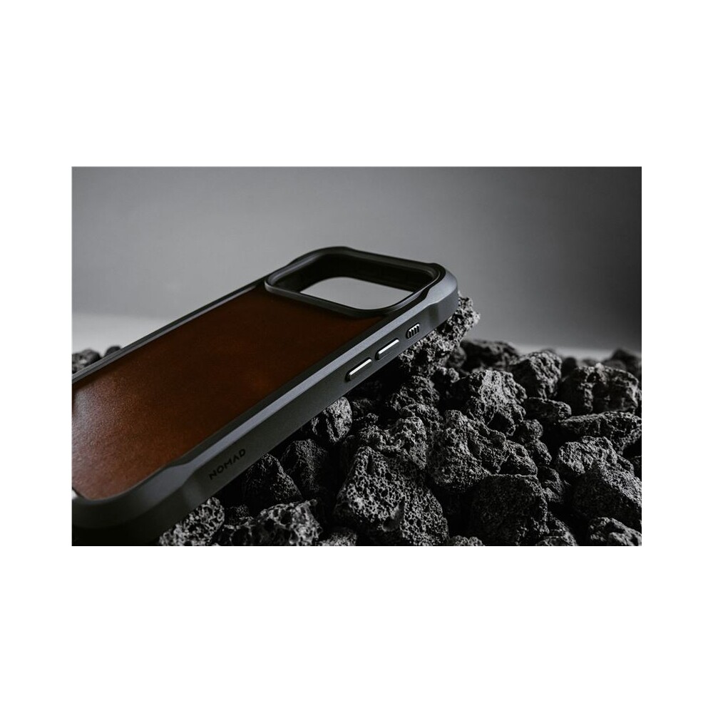 Nomad-Rugged-Leather-Case-Horween-MagSafe-kozeny-kryt-iPhone-17-Pro-Max-Rustic-Brown