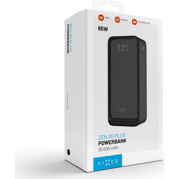 FIXED-Zen2-30-Plus-powerbanka-s-LCD-displejem-a-PD-65W-30-000-mAh-cerna