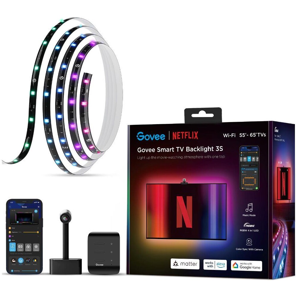 Govee-Backlight-3S-Netflix-TV-55-65-SMART-LED-podsviceni-RGBICW