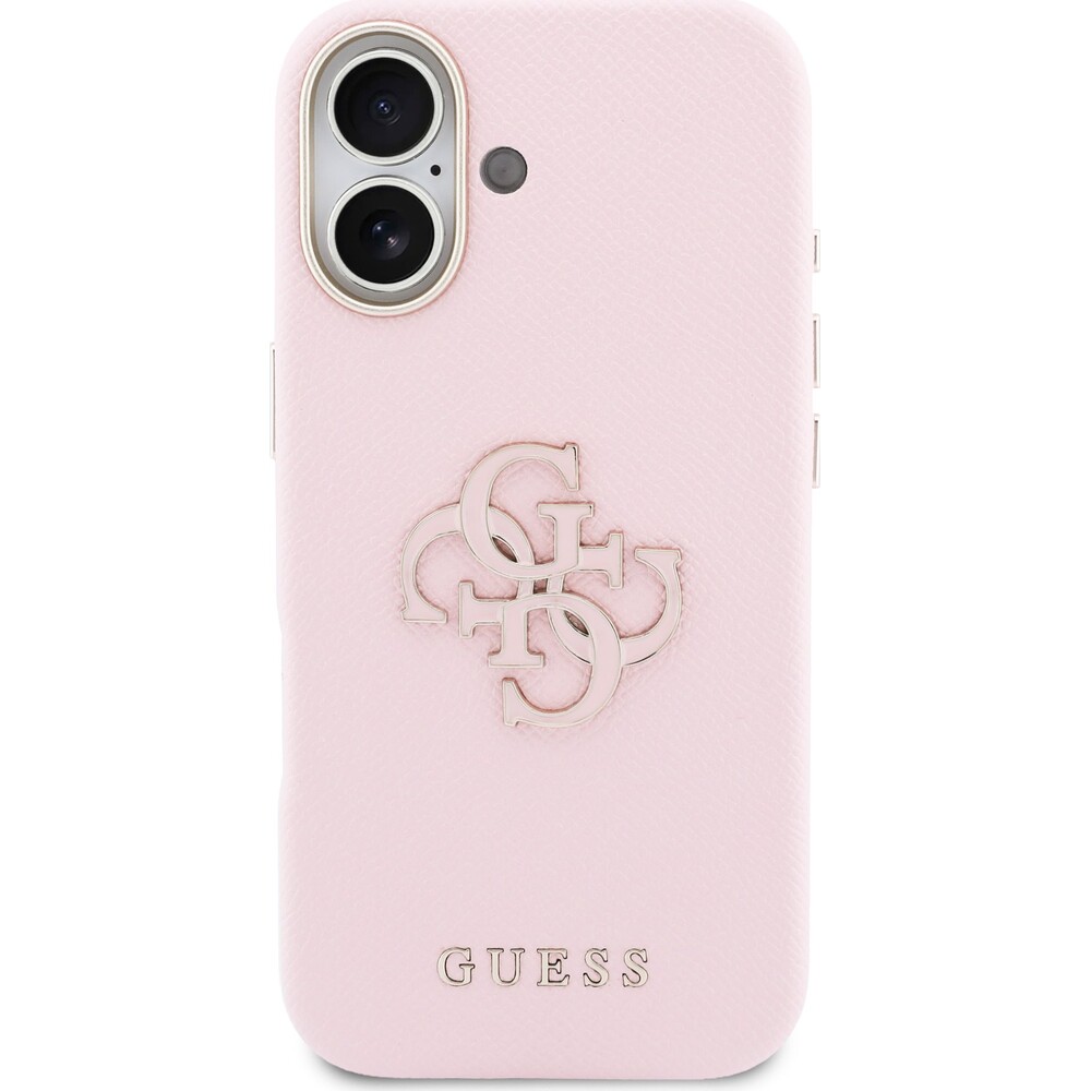 Guess-PU-Resin-Logo-kryt-iPhone-17-ruzovy