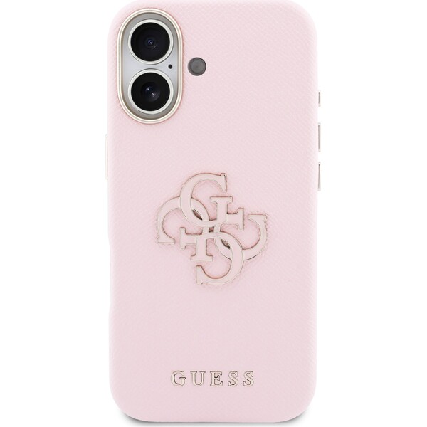 Guess-PU-Resin-Logo-kryt-iPhone-17-ruzovy