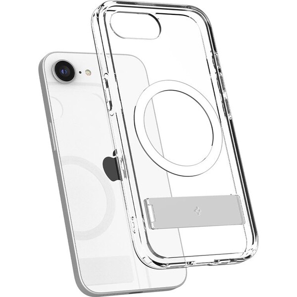 Spigen-Ultra-Hybrid-S-MagSafe-kryt-iPhone-17e-16e-bily