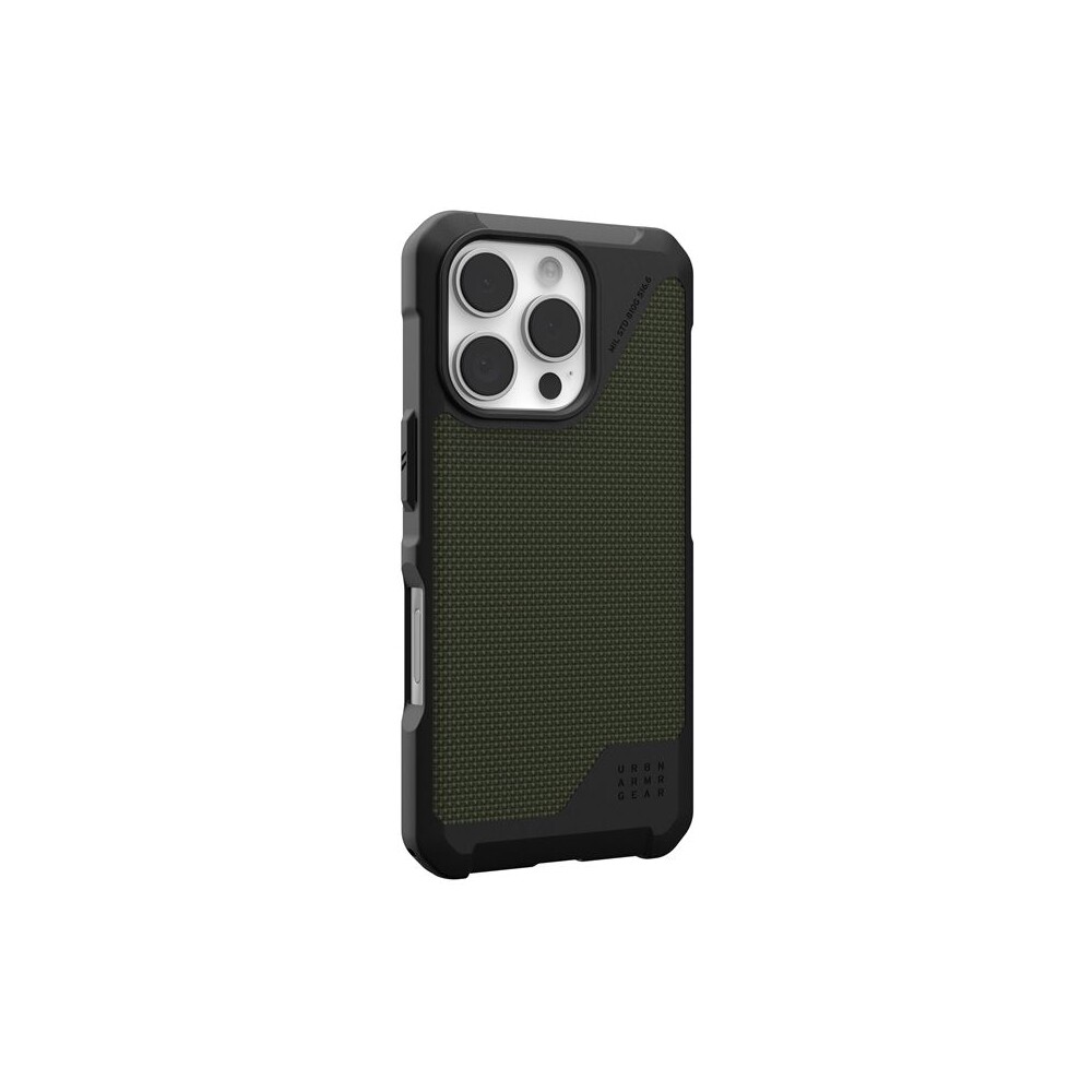 UAG-Metropolis-LT-Magsafe-Kevlar-kryt-iPhone-16-Pro-olivove-zeleny