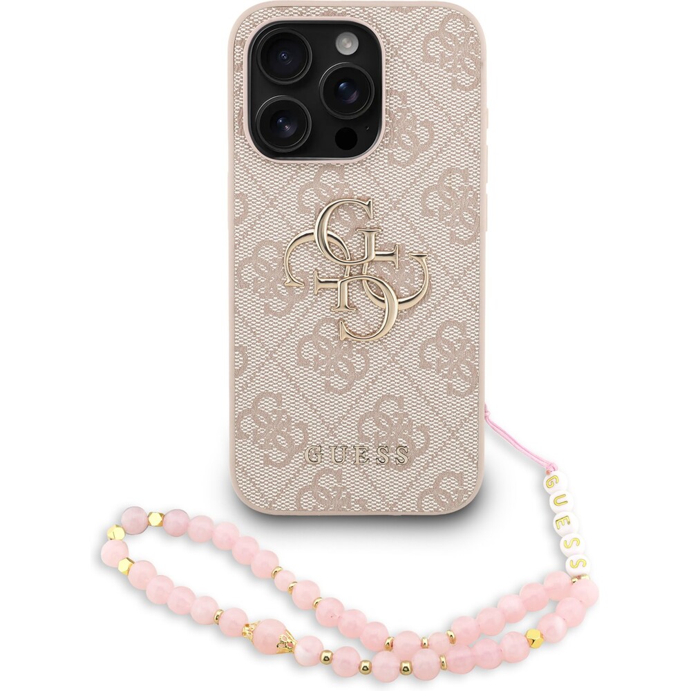 Guess-PU-4G-Metal-Logo-Strap-kryt-iPhone-15-Pro-Max-ruzovy