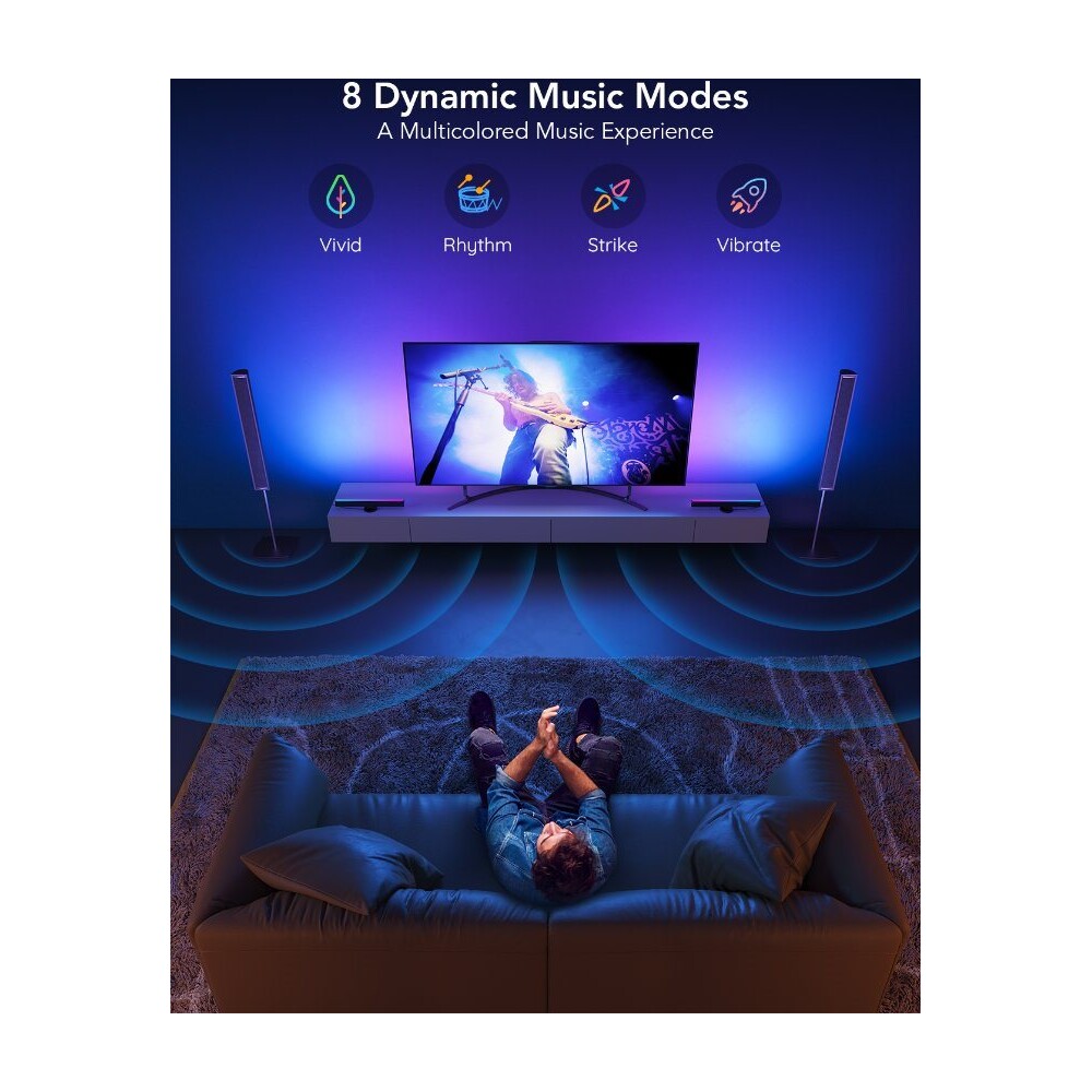 Govee-Smart-LED-RGBIC-panel-38cm-pro-TV-43-75-2ks