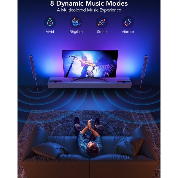 Govee-Smart-LED-RGBIC-panel-38cm-pro-TV-43-75-2ks