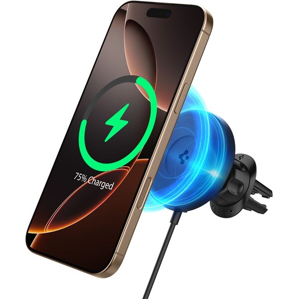Spigen-OneTap-Pro-4-Airvent-Qi2-MagSafe-drzak-do-mrizky-ventilace-s-nabijenim