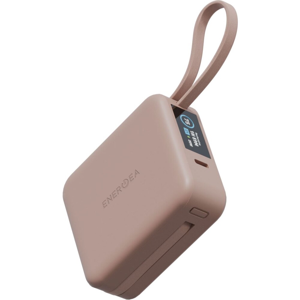 ENERGEA-MagPac-Mini-Plus-MagSafe-powerbanka-s-kabelem-10000mAh-ruzova