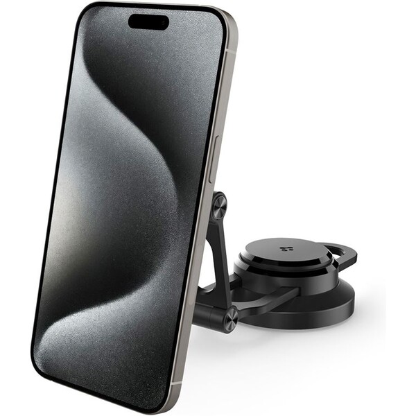 Spigen-OneTap-Pro-3-Wireless-Car-Charger-MagSafe-drzak-s-nabijenim-na-displej-Tesla