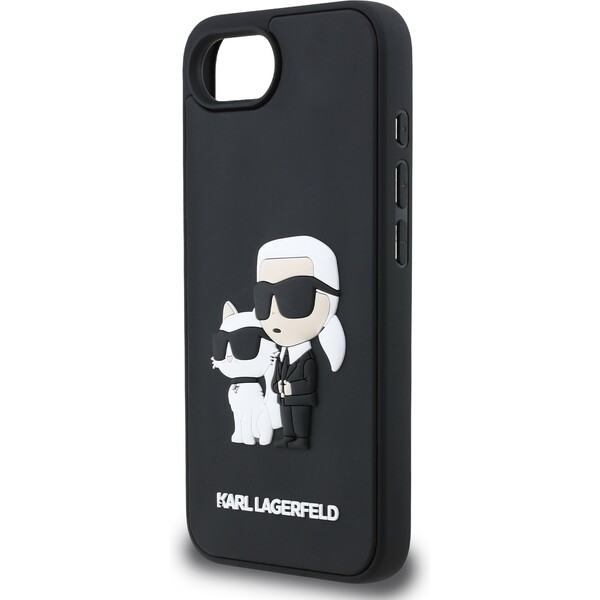 Karl-Lagerfeld-3D-Rubber-Karl-and-Choupette-kryt-iPhone-17e-16e-cerny