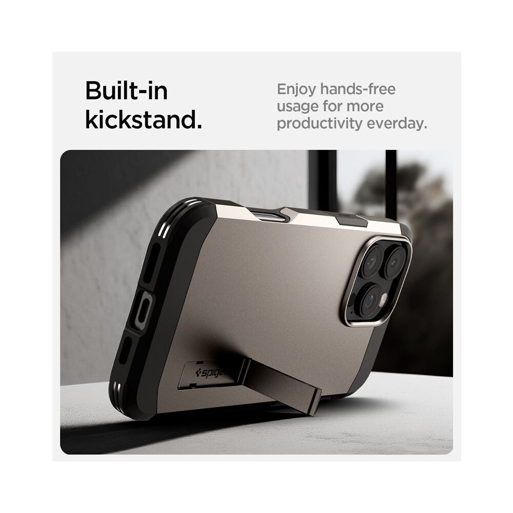 Spigen-Tough-Armor-MagSafe-kryt-iPhone-16-Pro-Max-gunmetal
