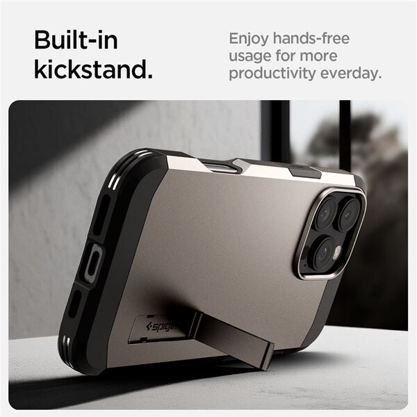 Spigen-Tough-Armor-MagSafe-kryt-iPhone-16-Pro-Max-gunmetal