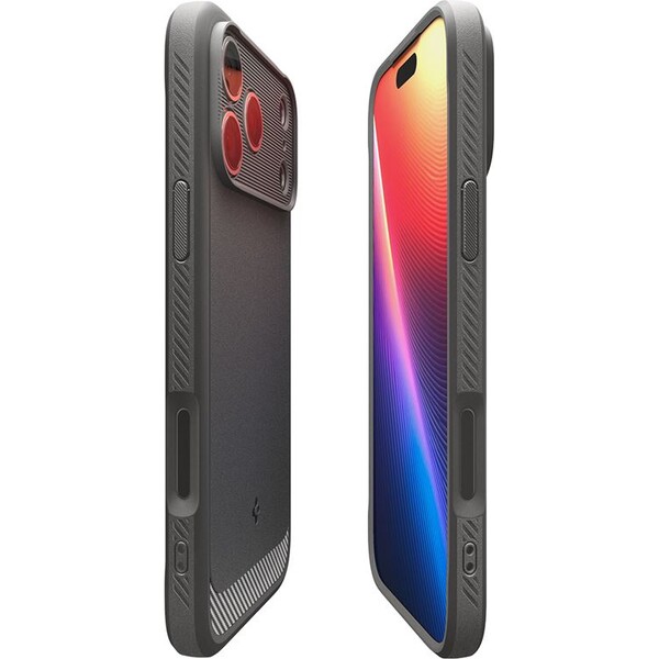 Spigen-Rugged-Armor-MagSafe-kryt-iPhone-17-Pro-Max-gray