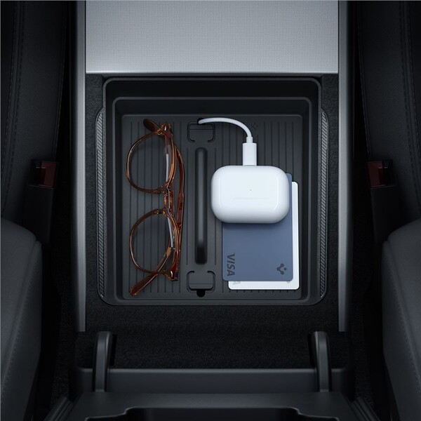Spigen-Armrest-Console-organizer-Tesla-Model-3-2024-cerny