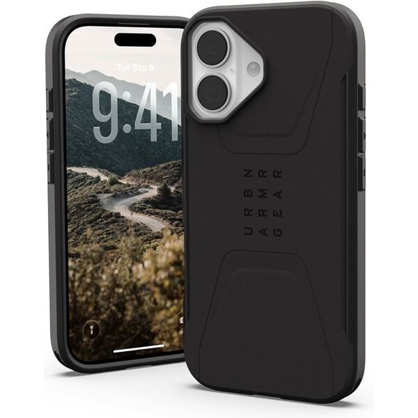 UAG-Civilian-Magsafe-kryt-iPhone-17-cerny