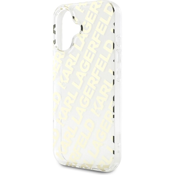 Karl-Lagerfeld-IML-Electroplated-Repeated-Logo-kryt-pro-iPhone-16-zlaty