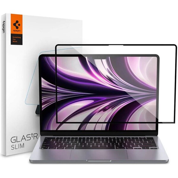 Spigen-Glass-Slim-tvrzene-sklo-MacBook-Air-13-M4-M3-M2