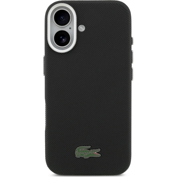Lacoste-PVC-Iconic-Petit-Pique-Metal-Logo-MagSafe-kryt-iPhone-17-cerny