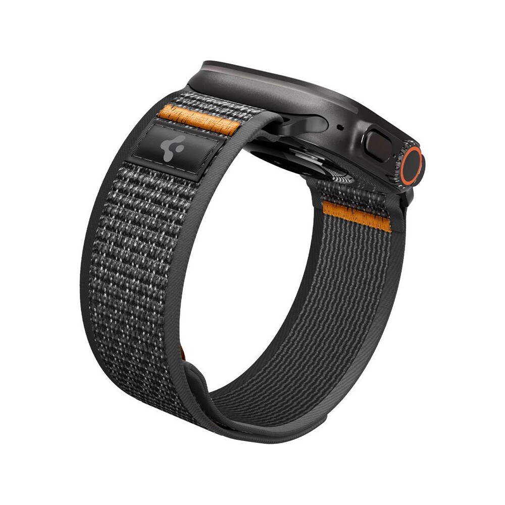 Spigen-Athlex-Air-2-Active-reminek-Apple-Watch-49-46-45-44mm-cerny-oranzovy
