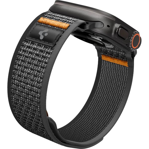 Spigen-Athlex-Air-2-Active-reminek-Apple-Watch-49-46-45-44mm-cerny-oranzovy