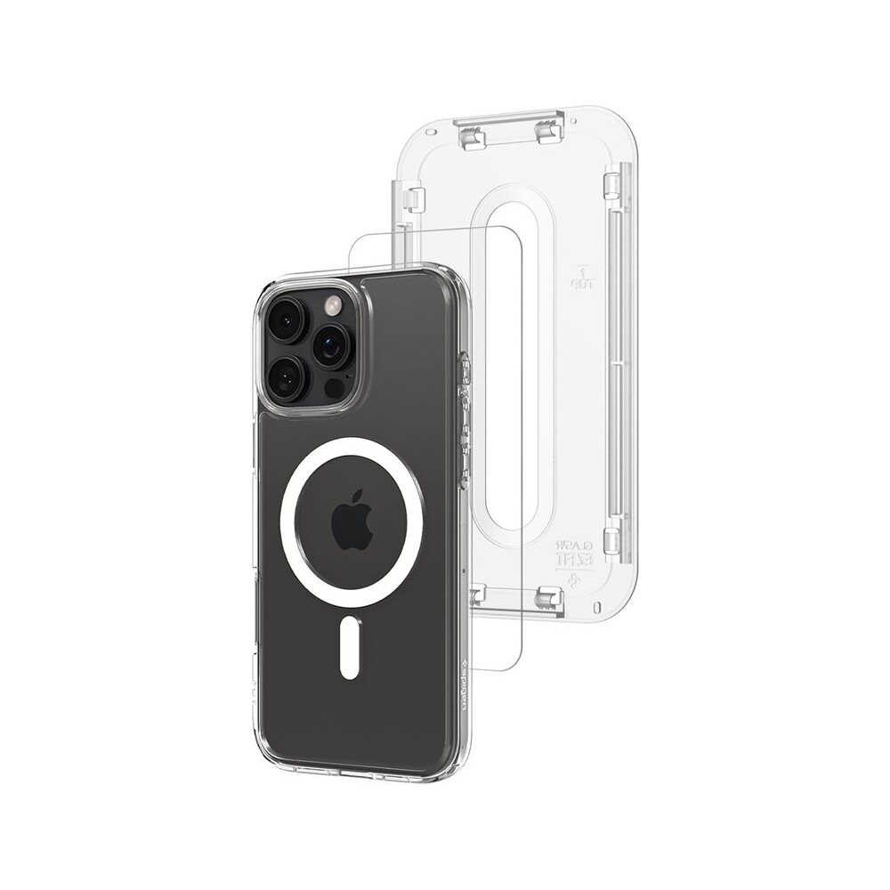 Spigen-Ultra-Hybrid-MagSafe-kryt-Glass-tR-EZ-Fit-Pack-sklo-iPhone-16-Pro-Max-white-clear