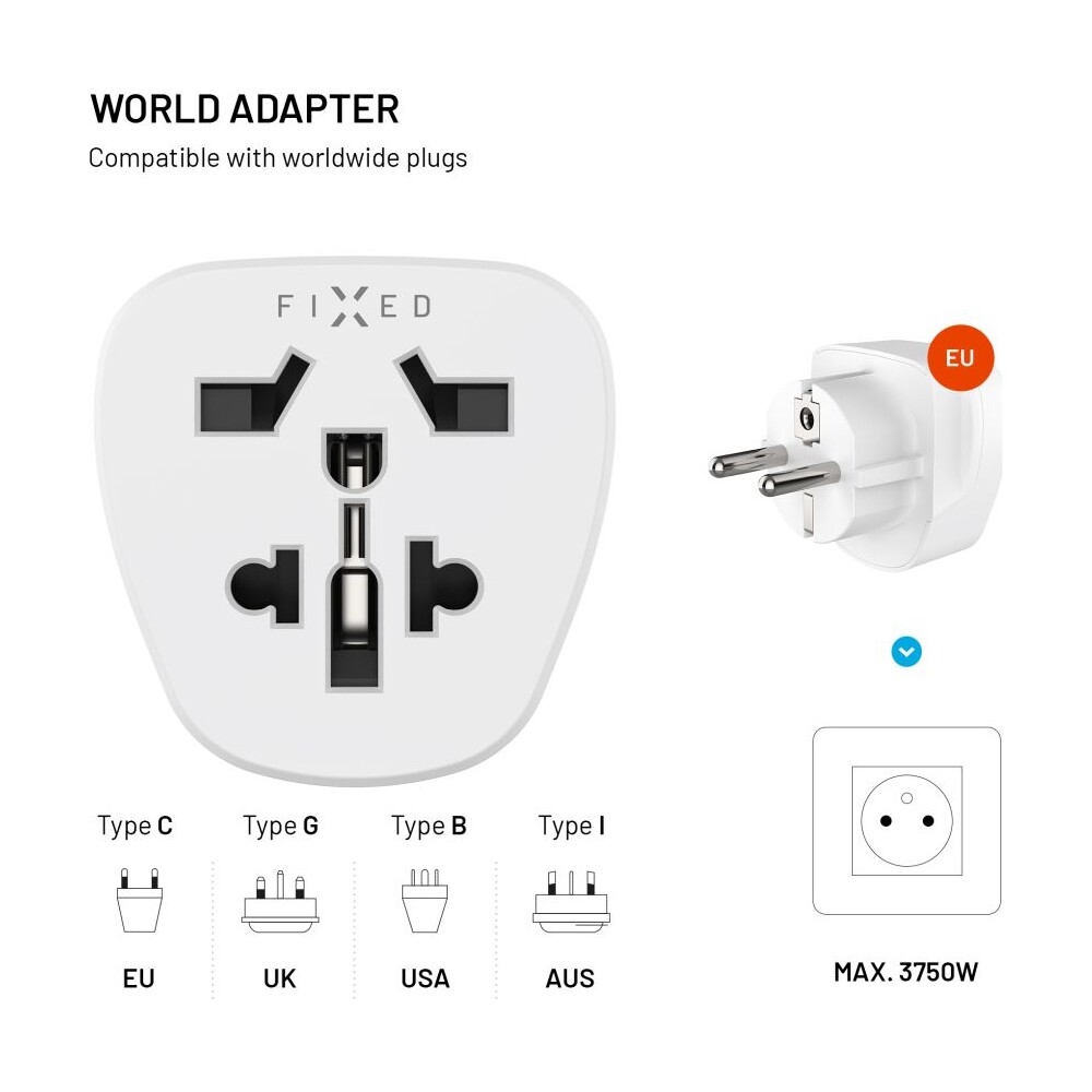 FIXED-EU-cestovni-adapter-2-pro-zapojeni-UK-US-AUS-zarizeni-do-EU-zasuvek-bily