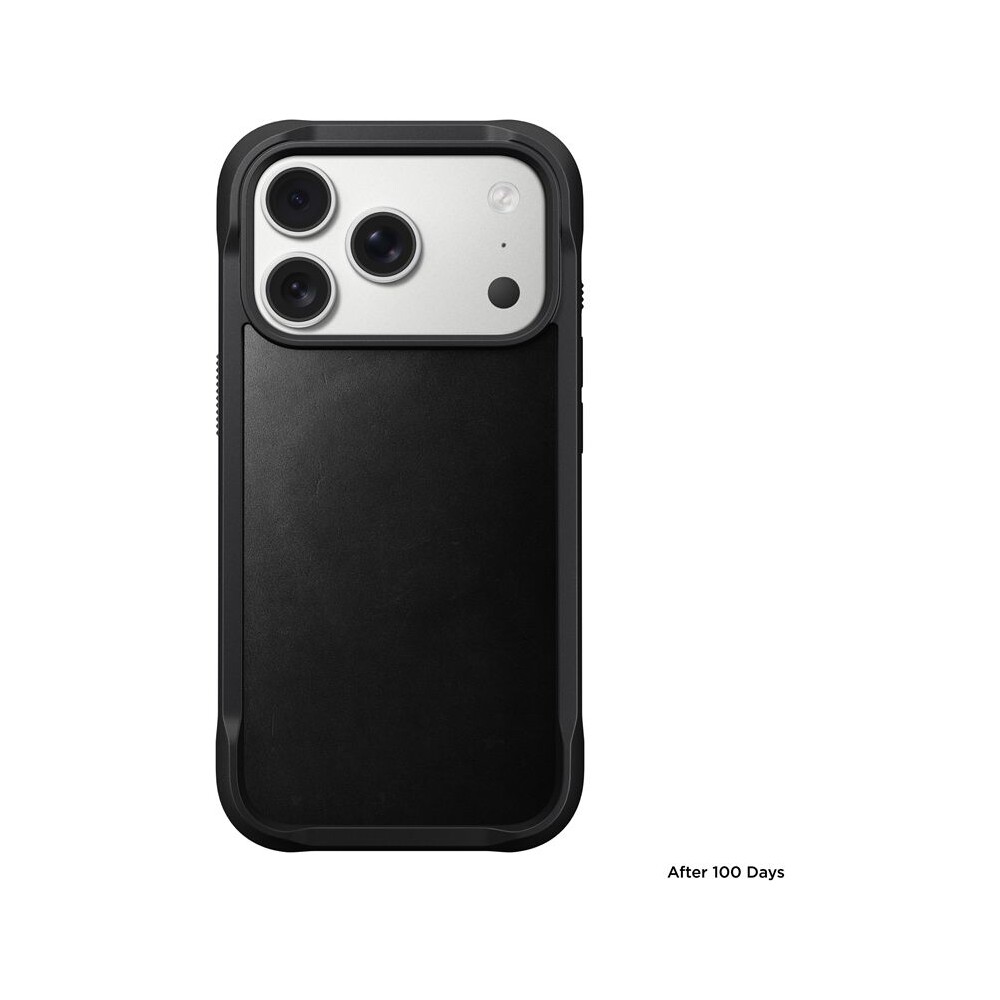 Nomad-Rugged-Leather-Case-Horween-MagSafe-kozeny-kryt-iPhone-17-Pro-Black