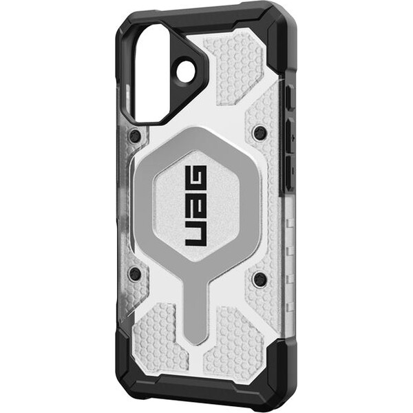 UAG-Pathfinder-Clear-Magsafe-kryt-iPhone-17-ciry-stribrny