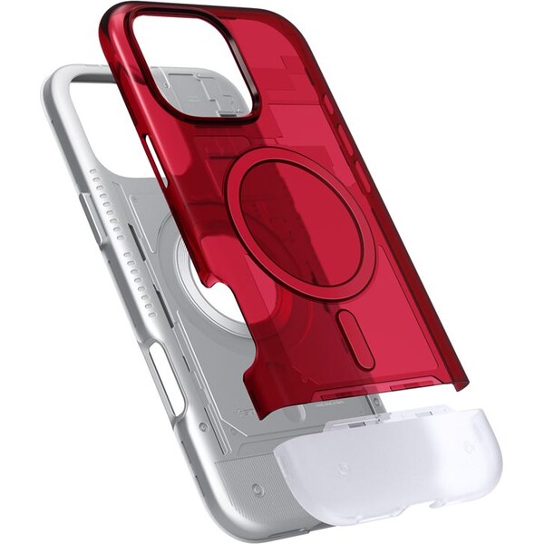 Spigen-Classic-C1-MagSafe-kryt-iPhone-16-Pro-Max-ruby