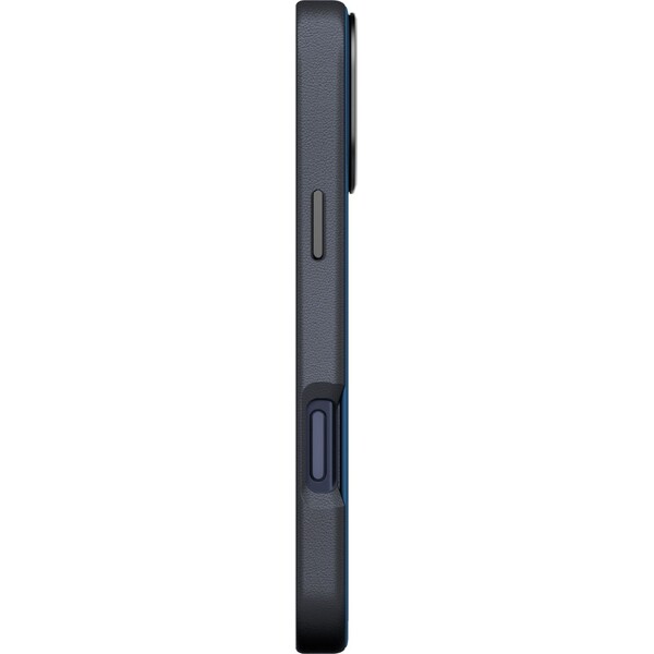 UNIQ-Lyden-DS-Premium-Leatherette-MagClick-MagSafe-kryt-iPhone-17-Pro-Max-Steel-Blue
