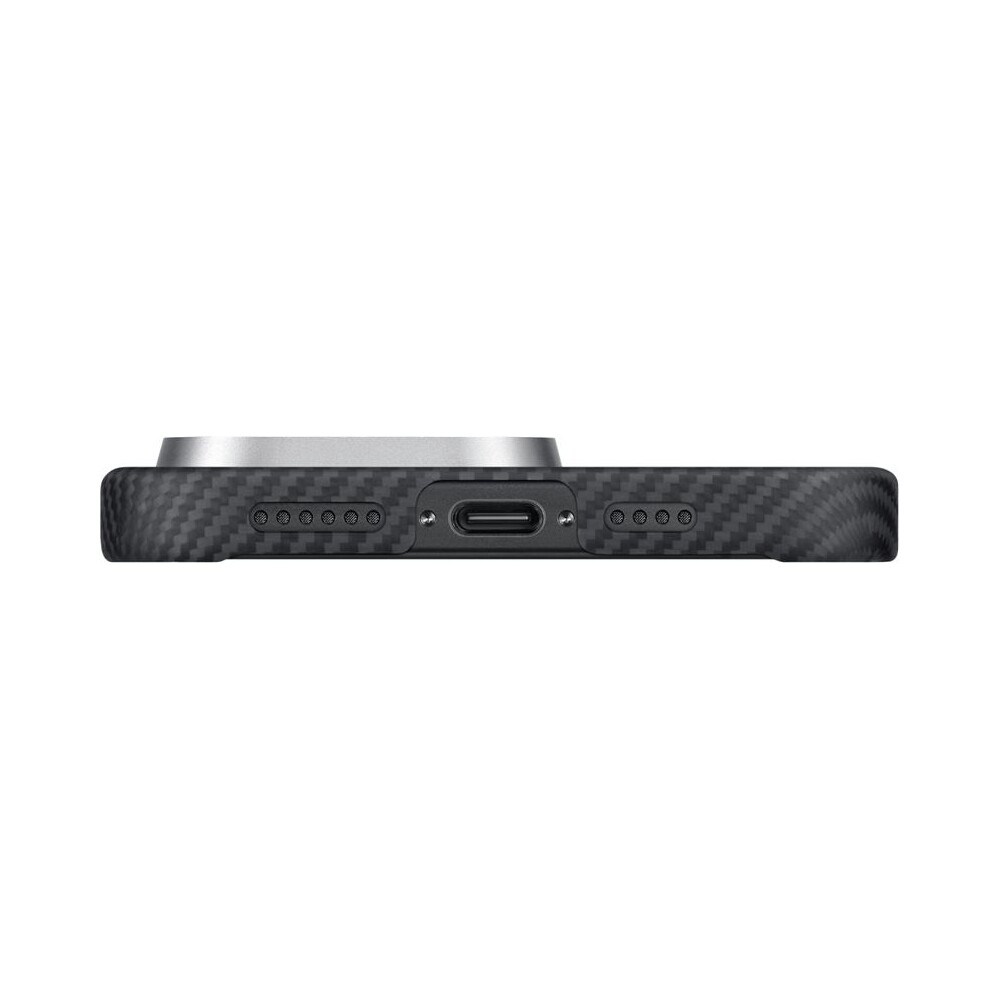 Pitaka-Ultra-Slim-Case-MagSafe-kryt-iPhone-16-Pro-Max-Black-Grey-PitaTap-