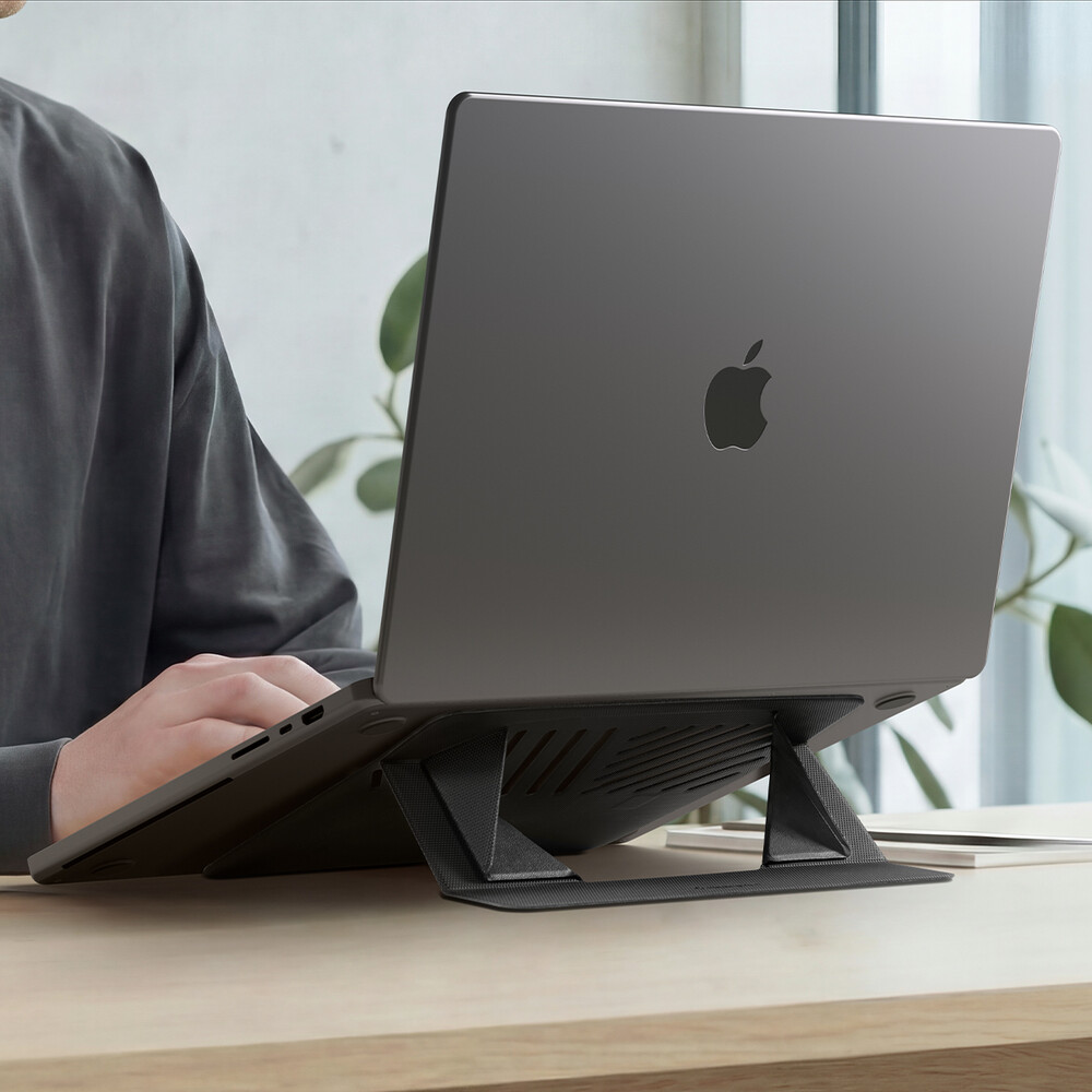 Spigen-Slim-Fold-Laptop-Stand-LD201-S6-stojanek-cerny