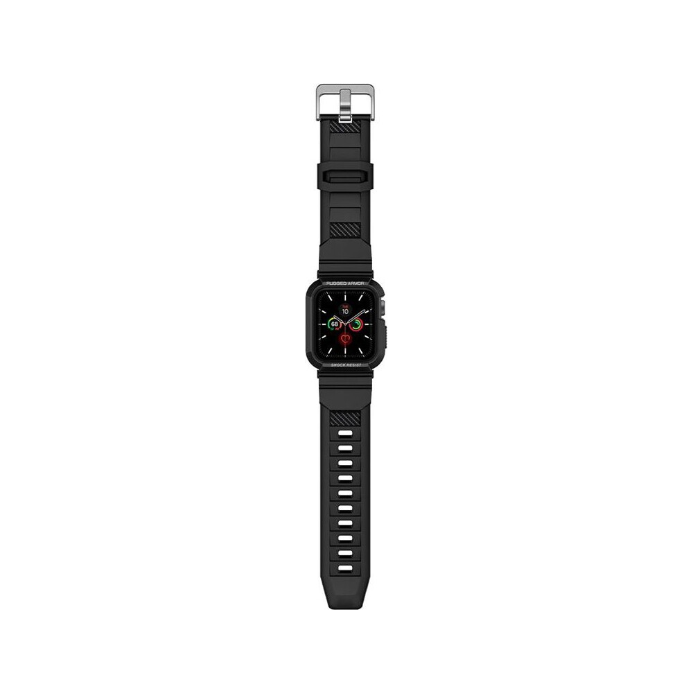 Spigen-Rugged-Armor-Pro-reminek-s-pouzdrem-Apple-Watch-41-40mm-cerny