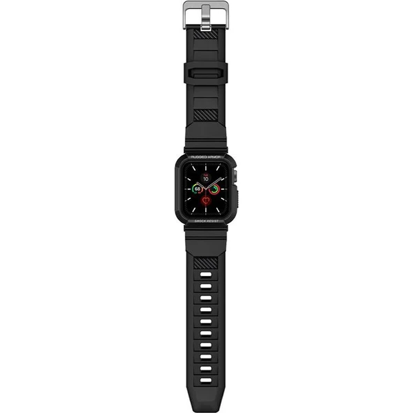 Spigen-Rugged-Armor-Pro-reminek-s-pouzdrem-Apple-Watch-41-40mm-cerny