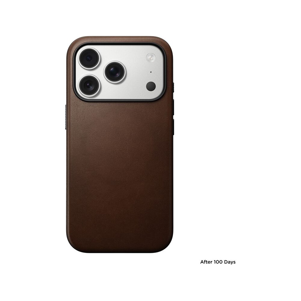 Nomad-Modern-Leather-Case-MagSafe-kozeny-kryt-iPhone-17-Pro-Brown